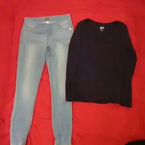 2p.c set* Justice girls outfit Sz. 16